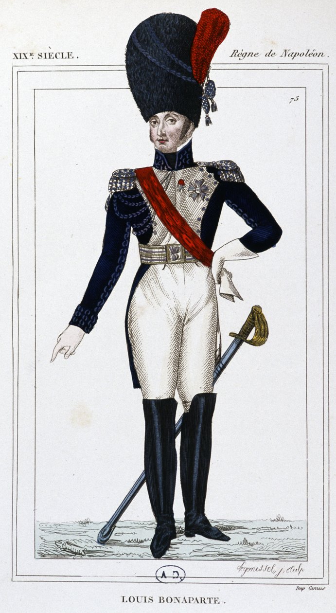 Louis Bonaparte, vers 1810 (gravure) - Unbekannter Künstler