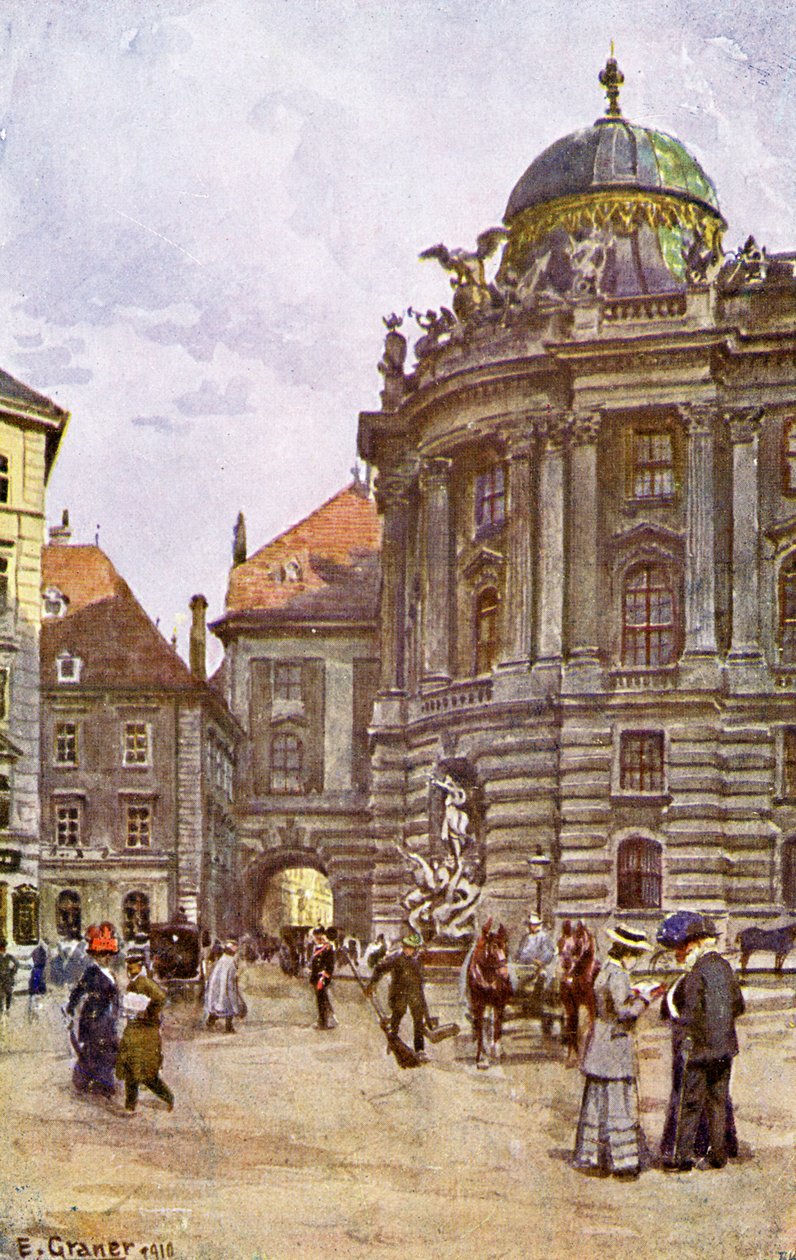 Michaelerplatz, Vienne - Unbekannter Künstler