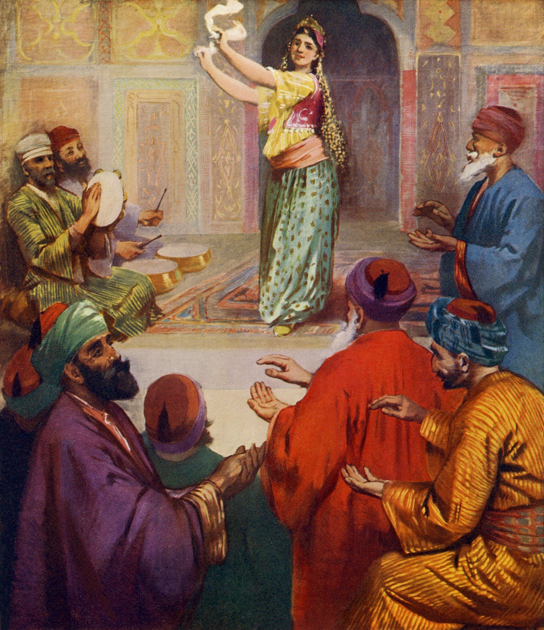 Danseuse du Moyen-Orient - Unbekannter Künstler