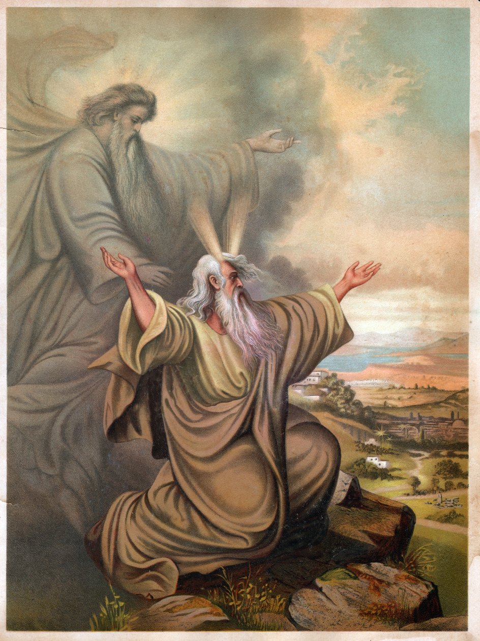 Moïse (litho, vers 1900) - Unbekannter Künstler