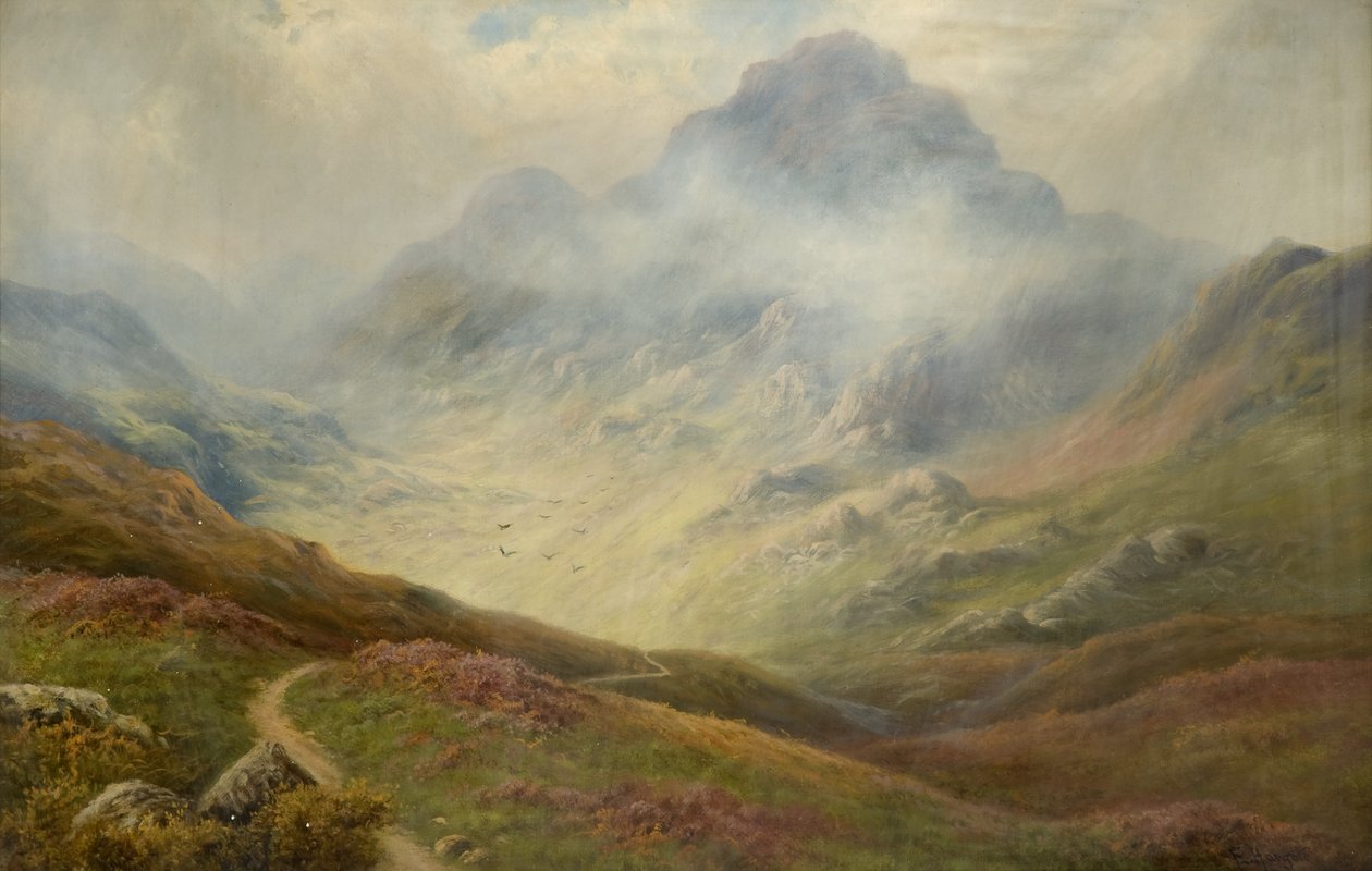 Scène de montagne - Unbekannt