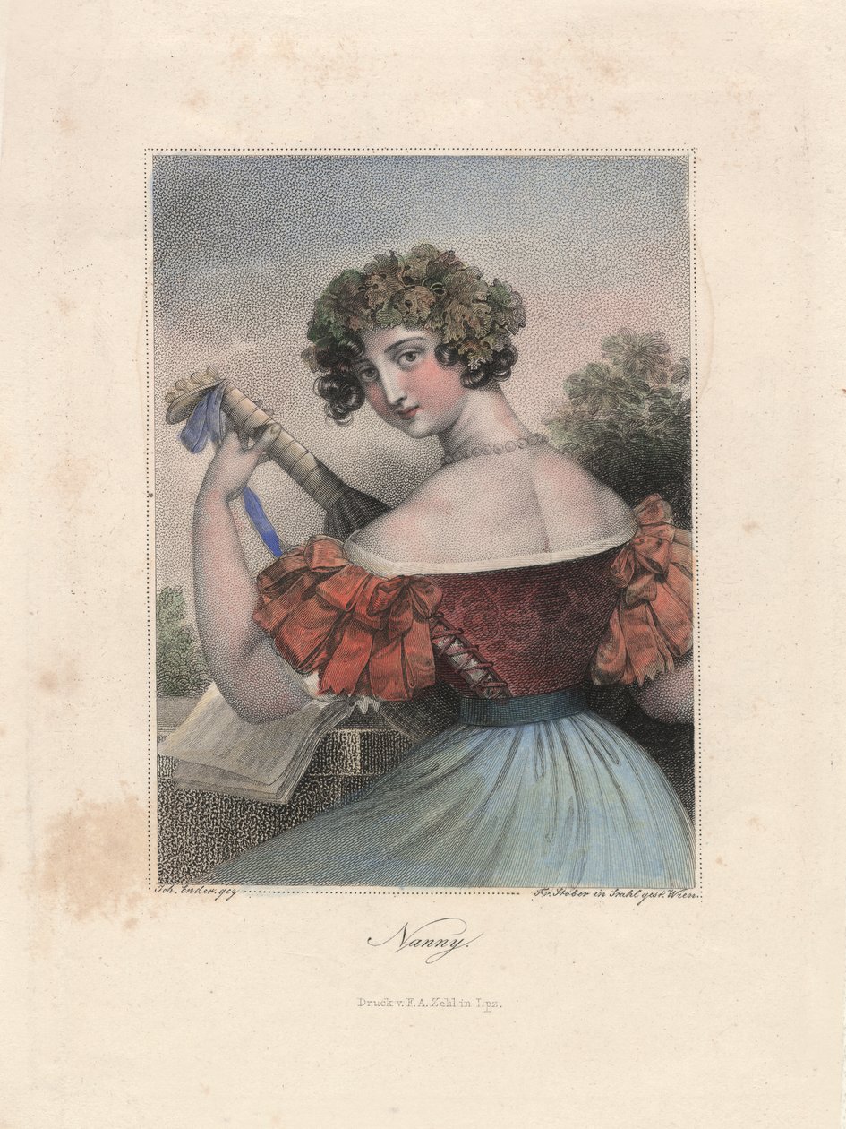 Nourrice, Leipzig, c.1840 - Unbekannter Künstler