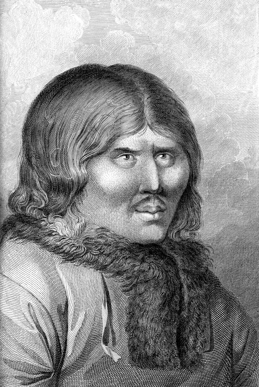 Homme natif de Kamtchaka - Unbekannter Künstler
