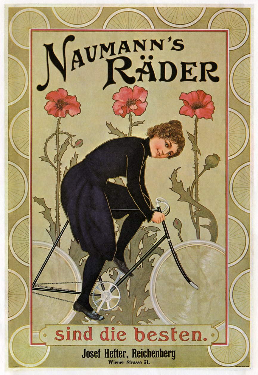 Les roues de Naumann sont les meilleures - Unbekannter Künstler