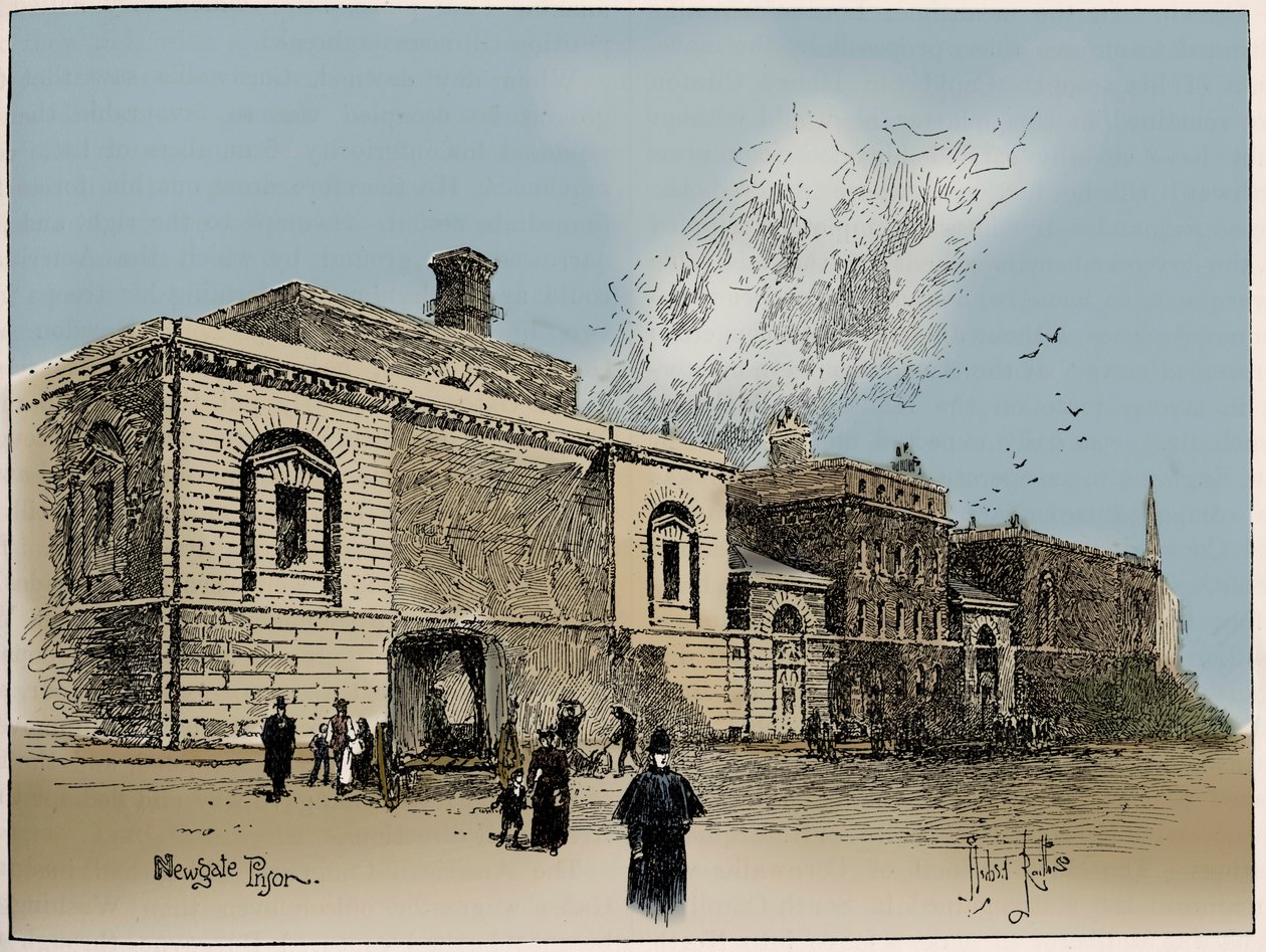Prison de Newgate, Londres - Unbekannter Künstler