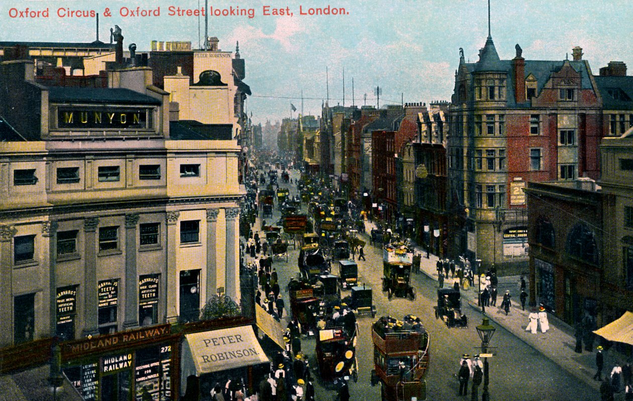 Oxford Circus et Oxford - Unbekannter Künstler