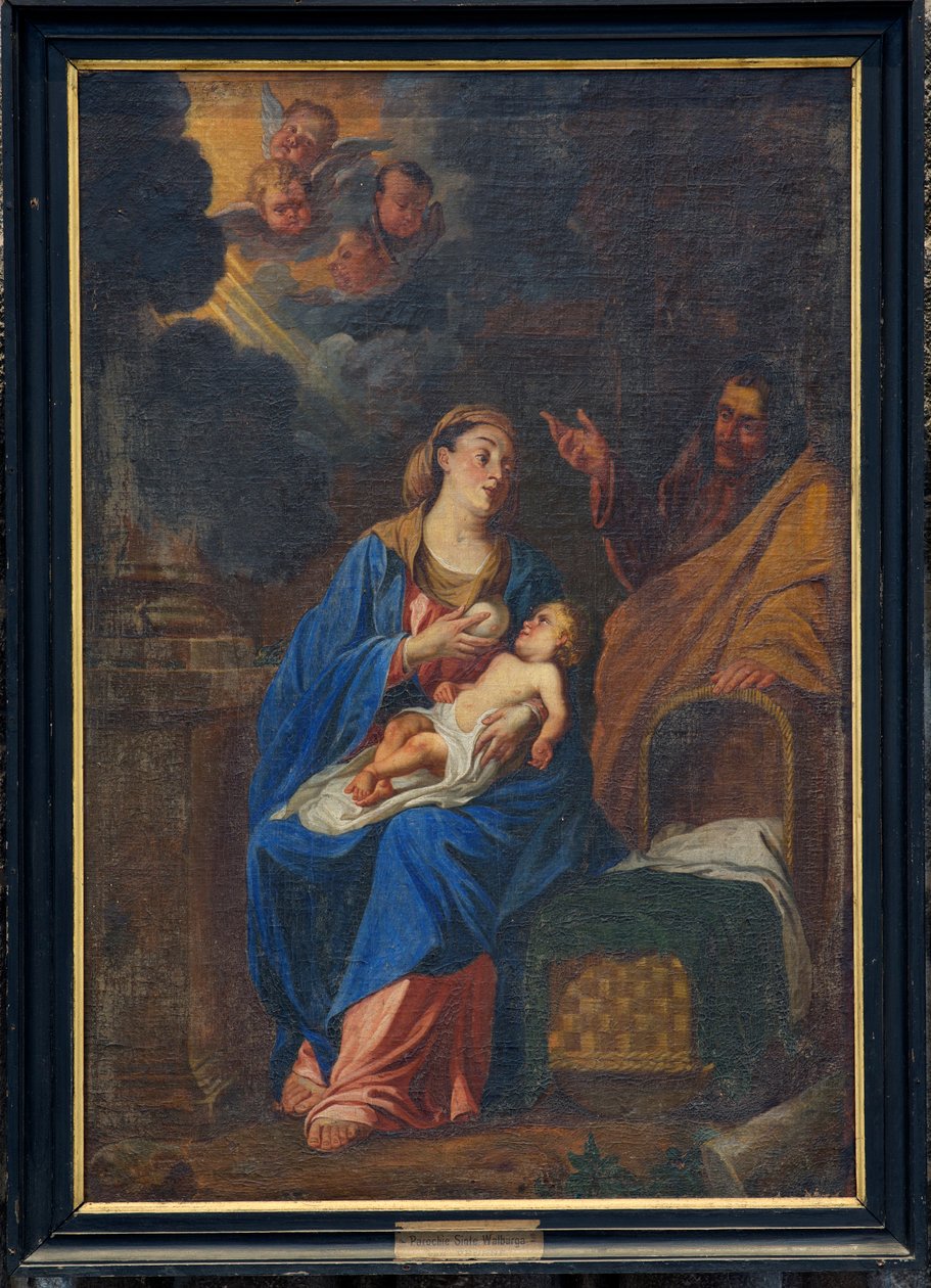 Église paroissiale (Parochiekerk Sint-Walburga). - Unbekannter Künstler