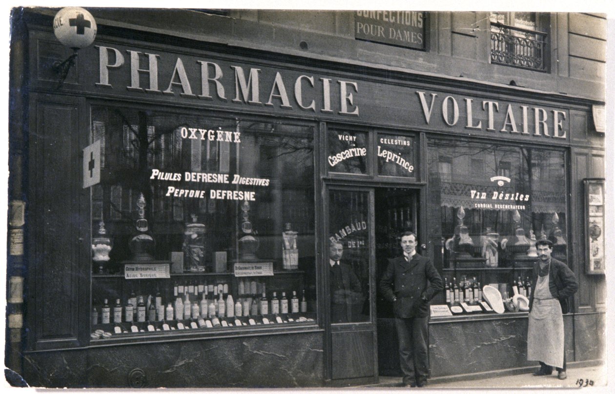 Pharmacie à Paris - Unbekannter Künstler