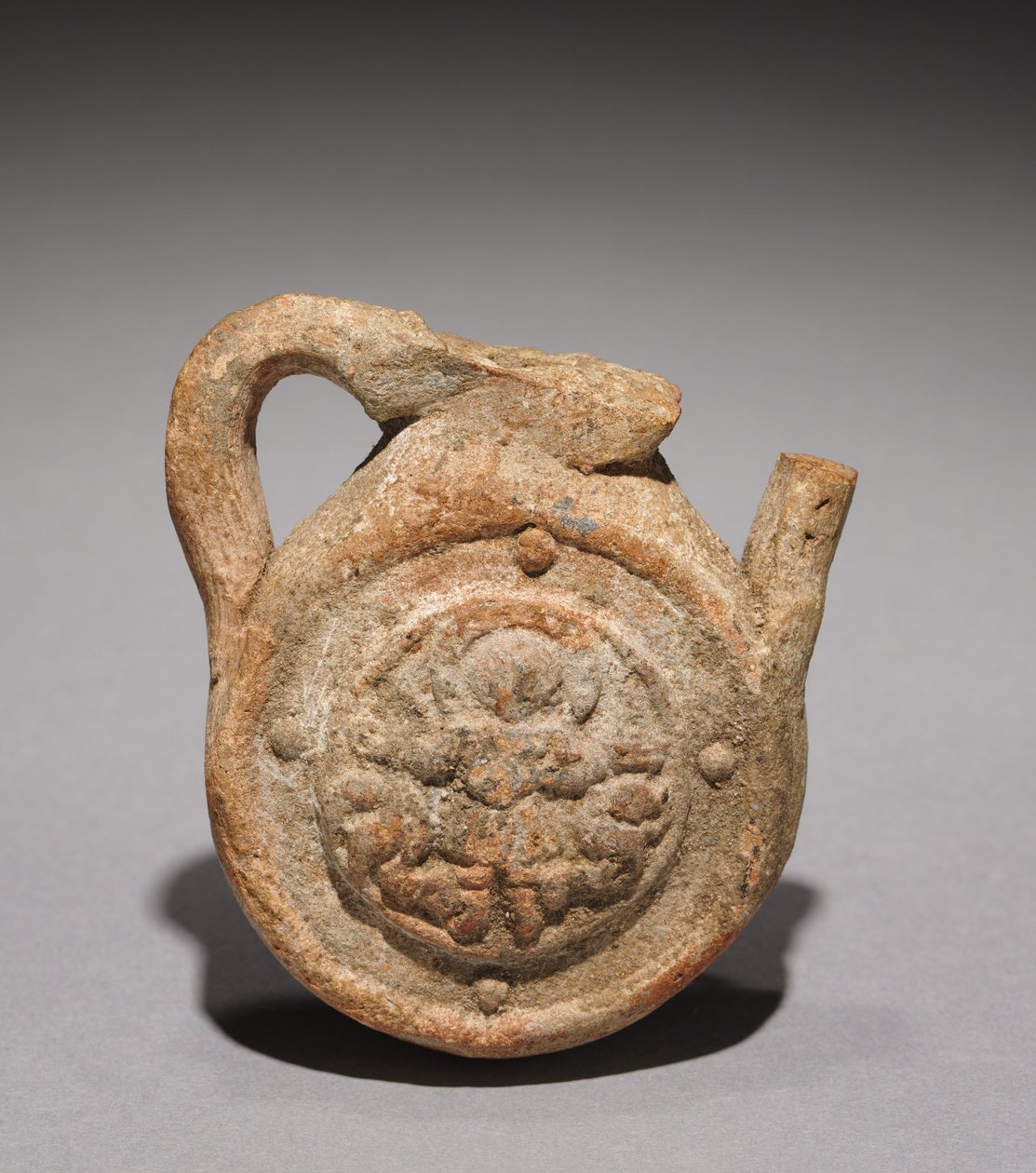 Flacon de pèlerin avec Saint Ménas, 500-700 - Unbekannt