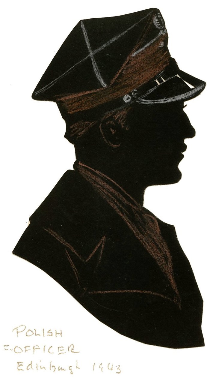 Officier polonais, Édimbourg, Seconde Guerre mondiale - Unbekannt