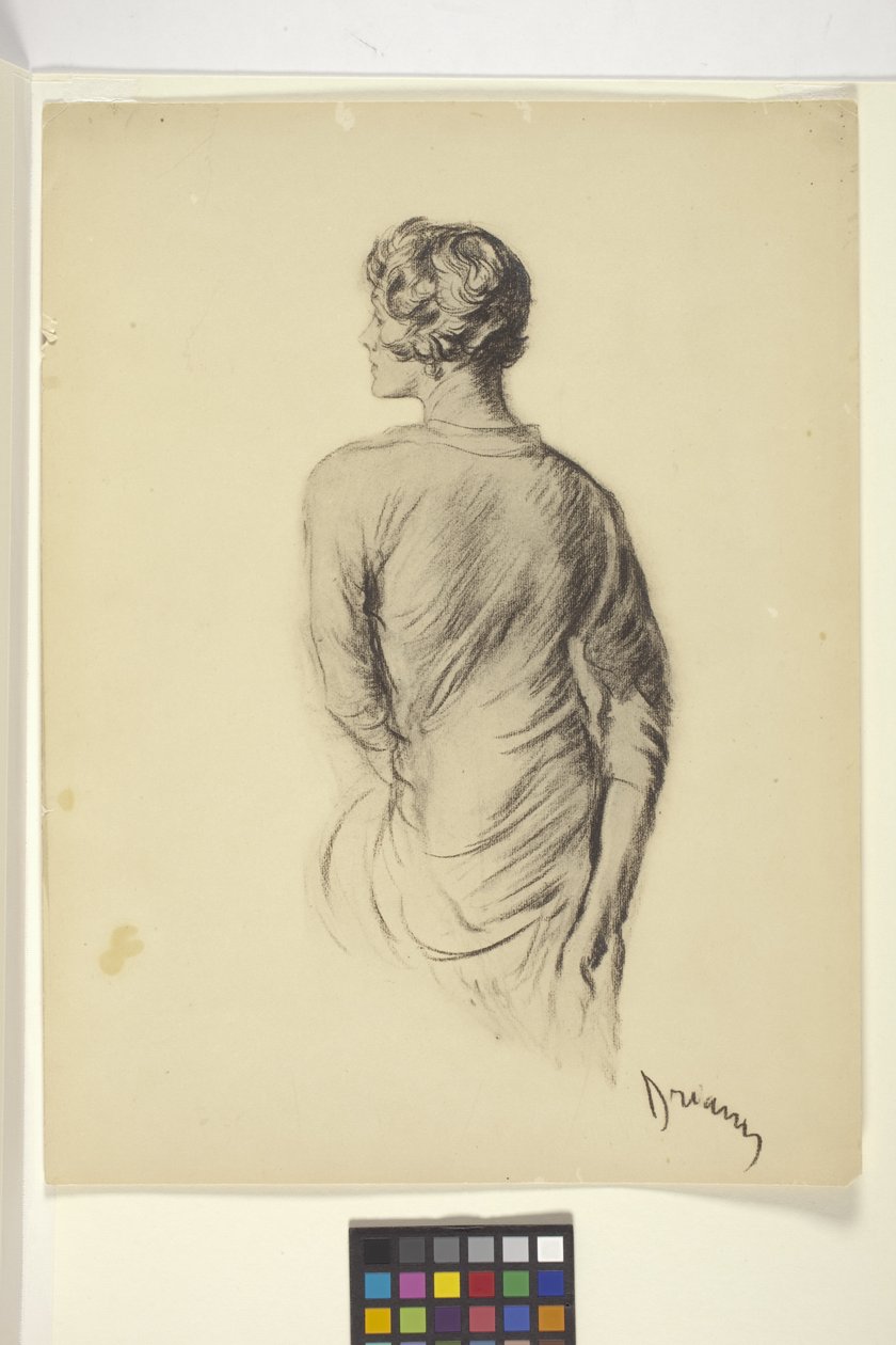 Portrait de femme - Unbekannter Künstler