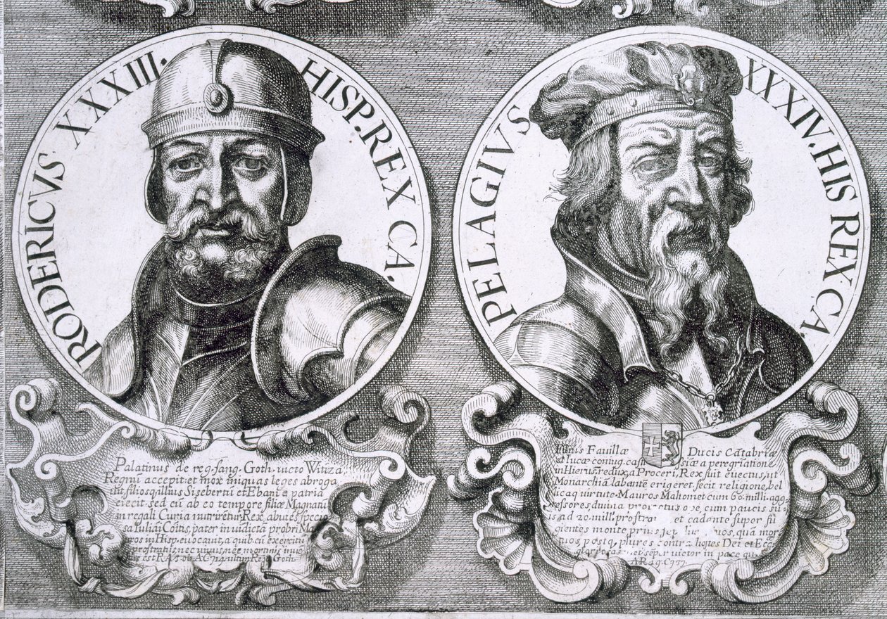 Portraits de Roderic et Pélage - Unbekannt
