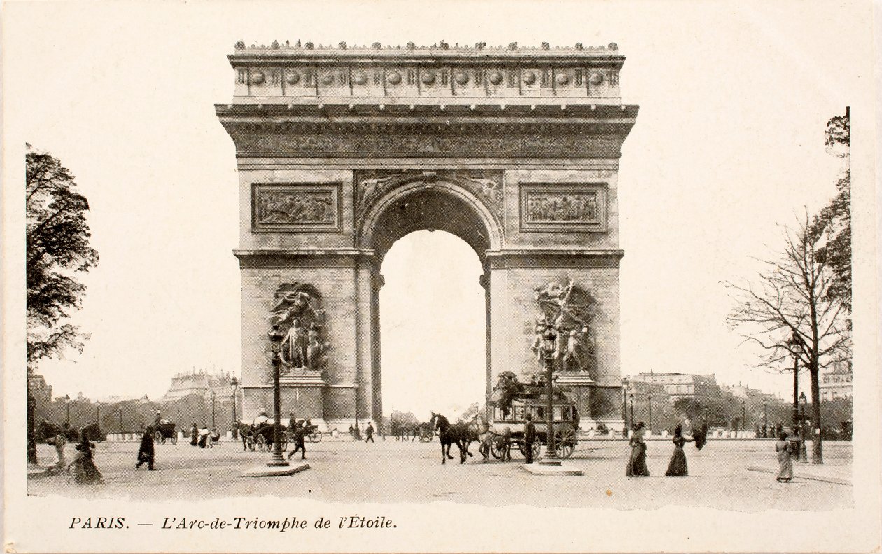 Carte postale/Arc de Triomphe de l