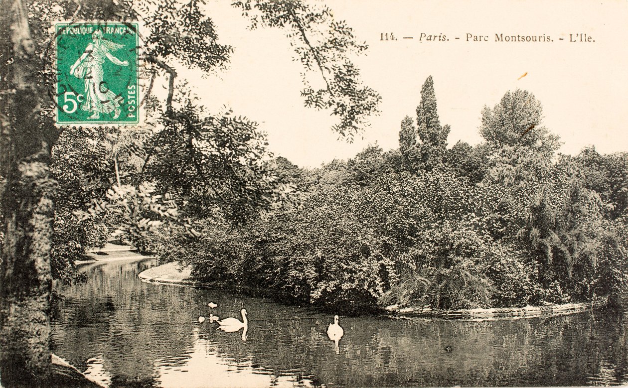 Parc Montsouris, Paris, Seine, Île-de-France, France - William M. Timlin