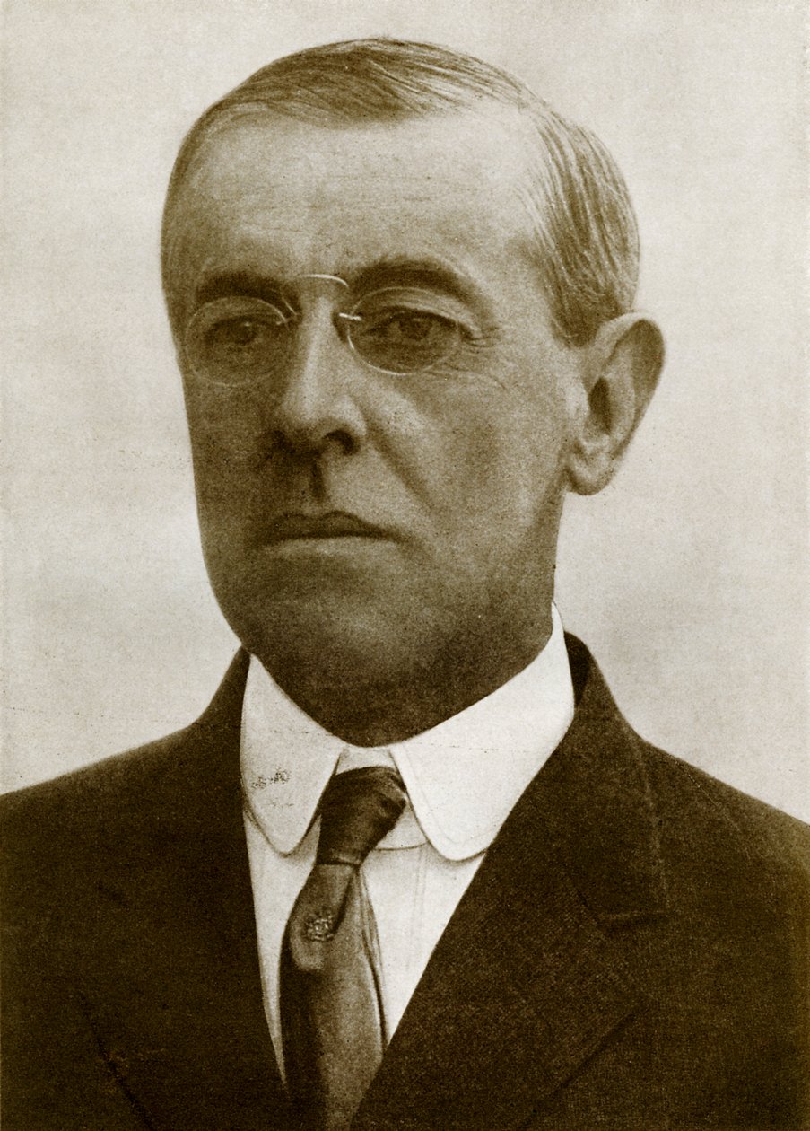 Président Woodrow Wilson - Unbekannter Künstler