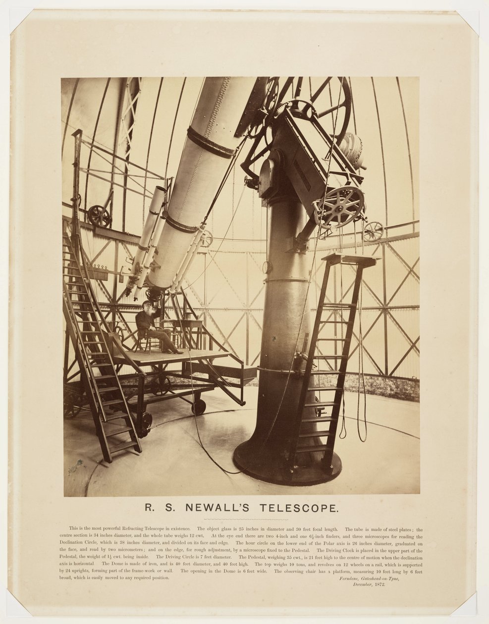 Télescope de R S Newall - Unbekannter Künstler