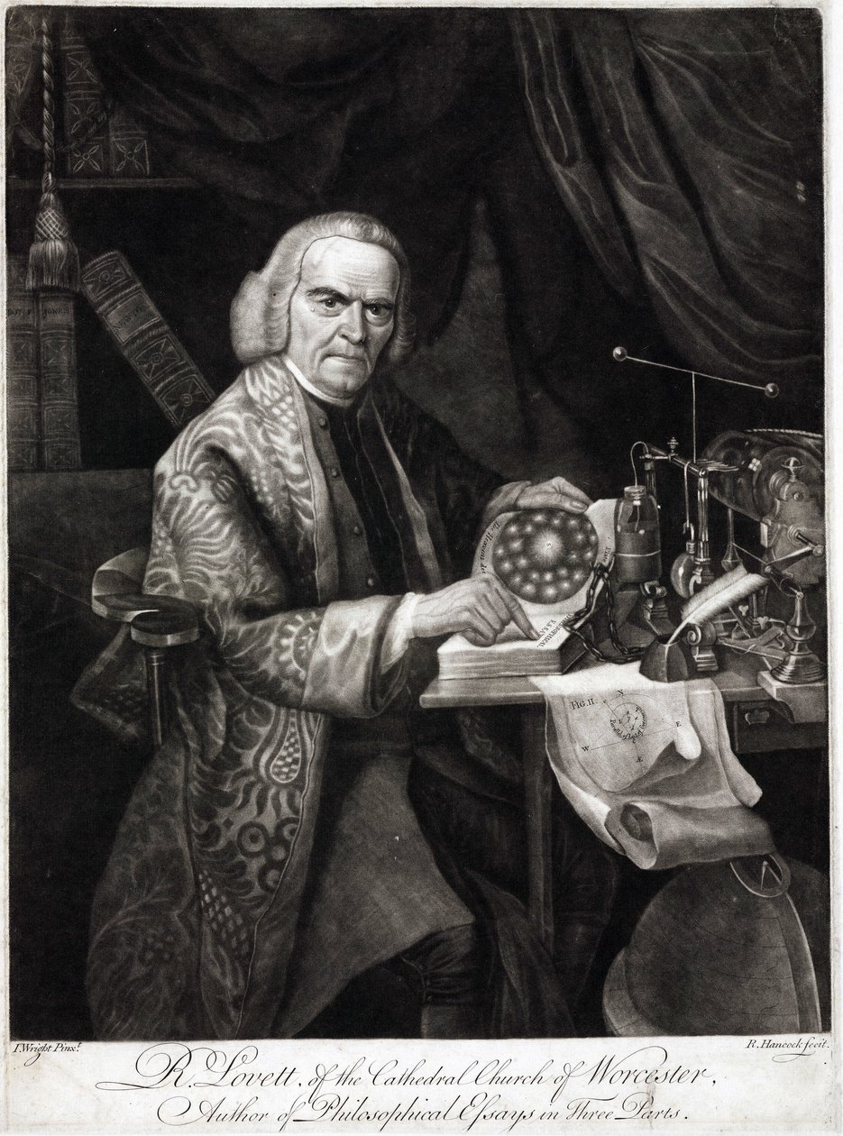 Richard Lovett, physicien britannique, vers 1750-1780 - Unbekannt