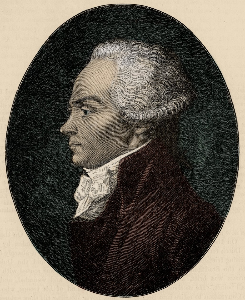 Robespierre - portrait - Unbekannter Künstler