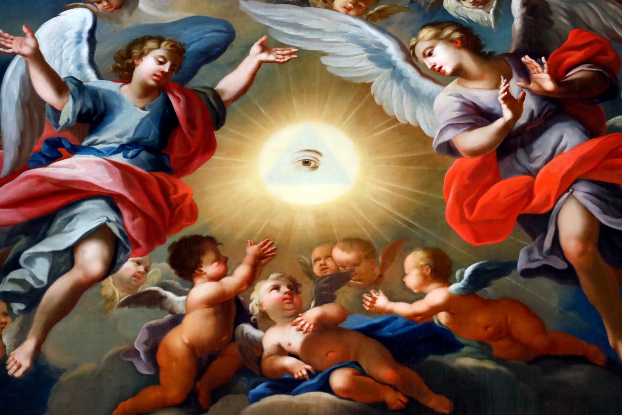 Église Saint-Nicolas de Véroce. Peinture. France (photo) - Unbekannter Künstler