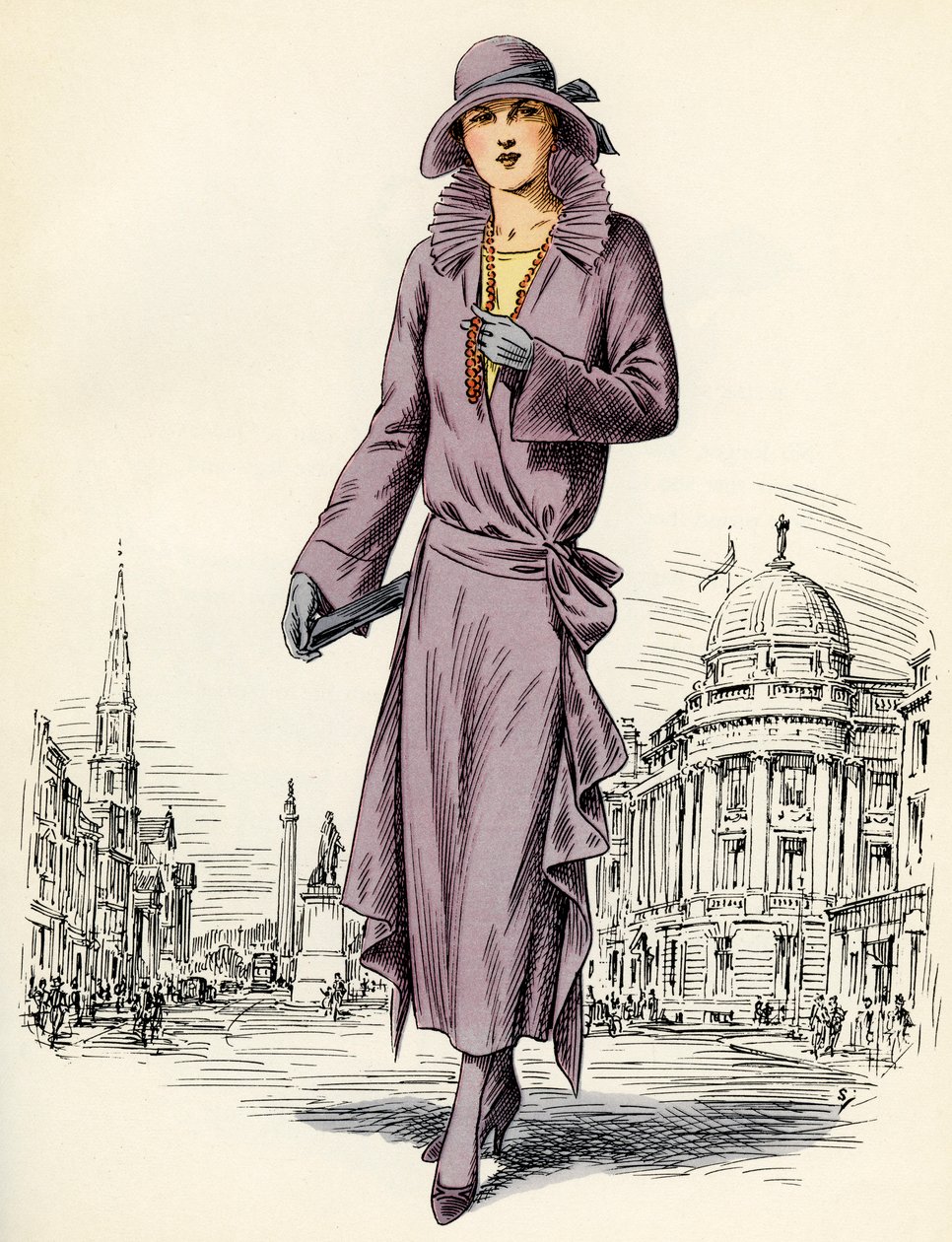 Mode des femmes écossaises : 1922 - Unbekannter Künstler