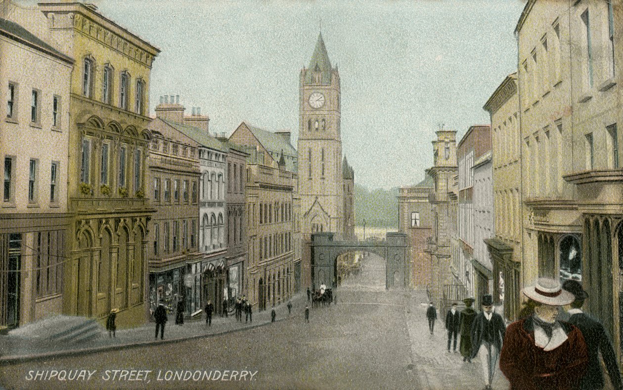 Rue Shipquay, Londonderry - Unbekannter Künstler