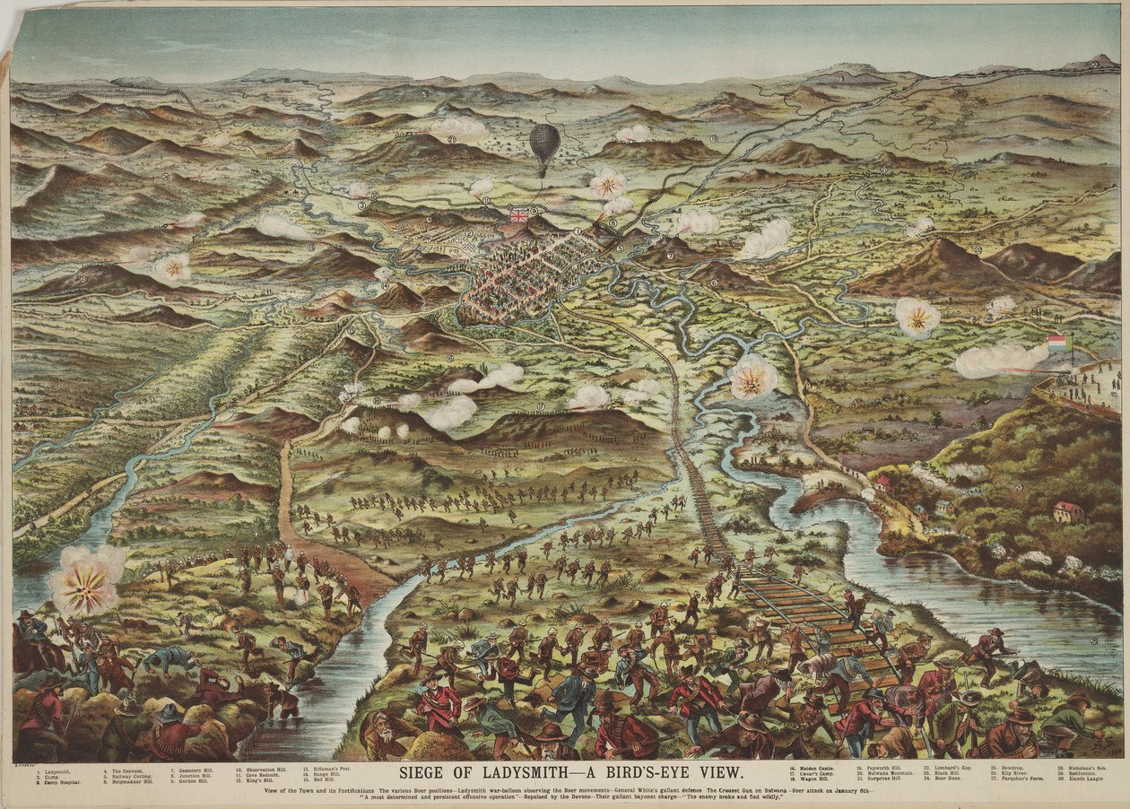 Siège de Ladysmith - Vue d