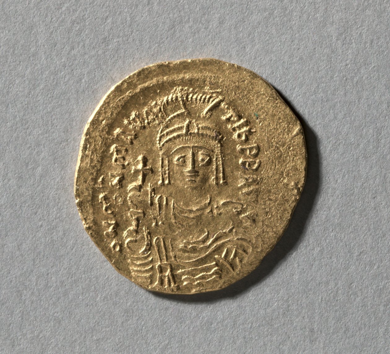 Solidus de Maurice Tibère, 583-602 - Unbekannt