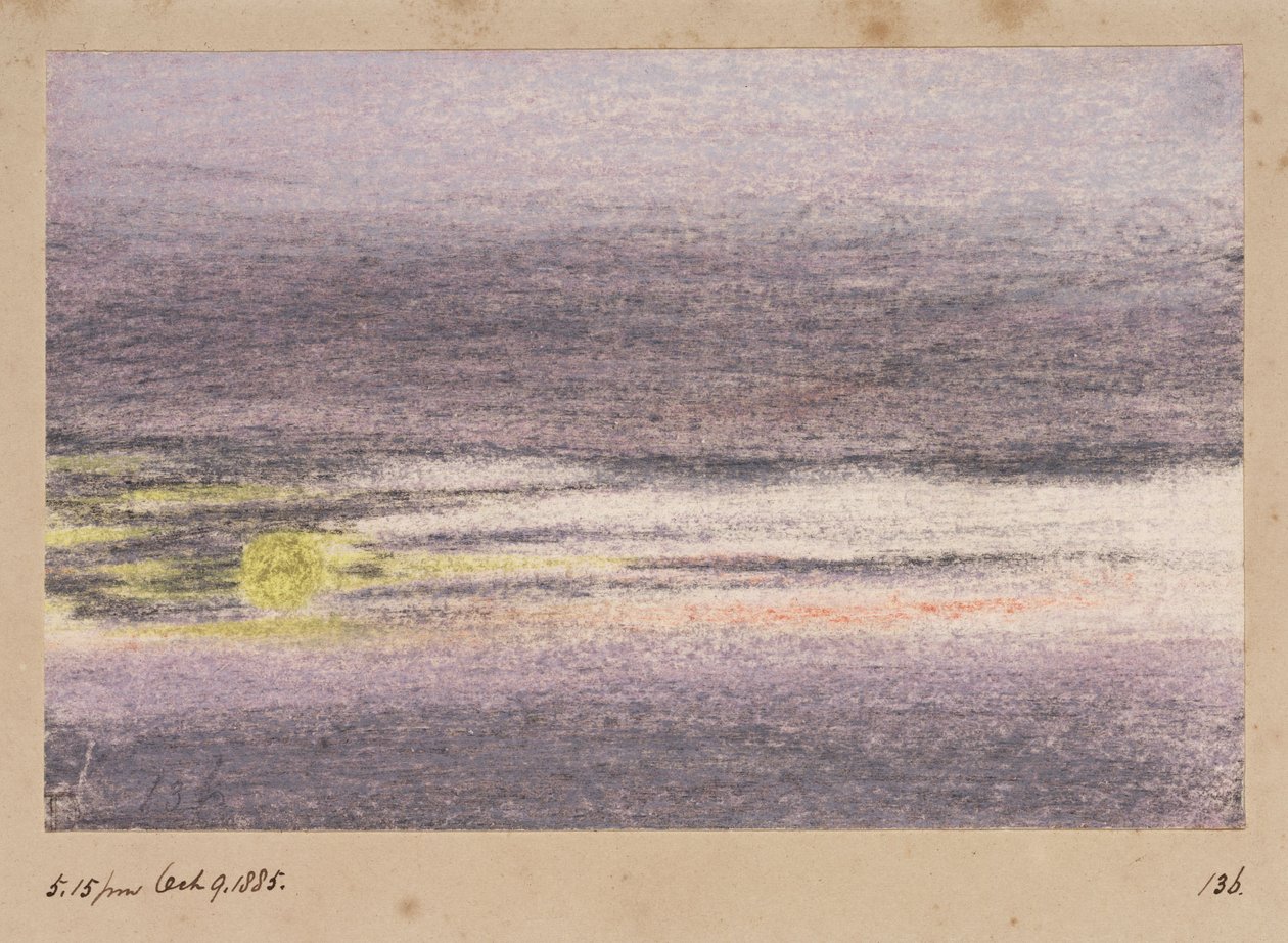 Coucher de soleil - Unbekannter Künstler