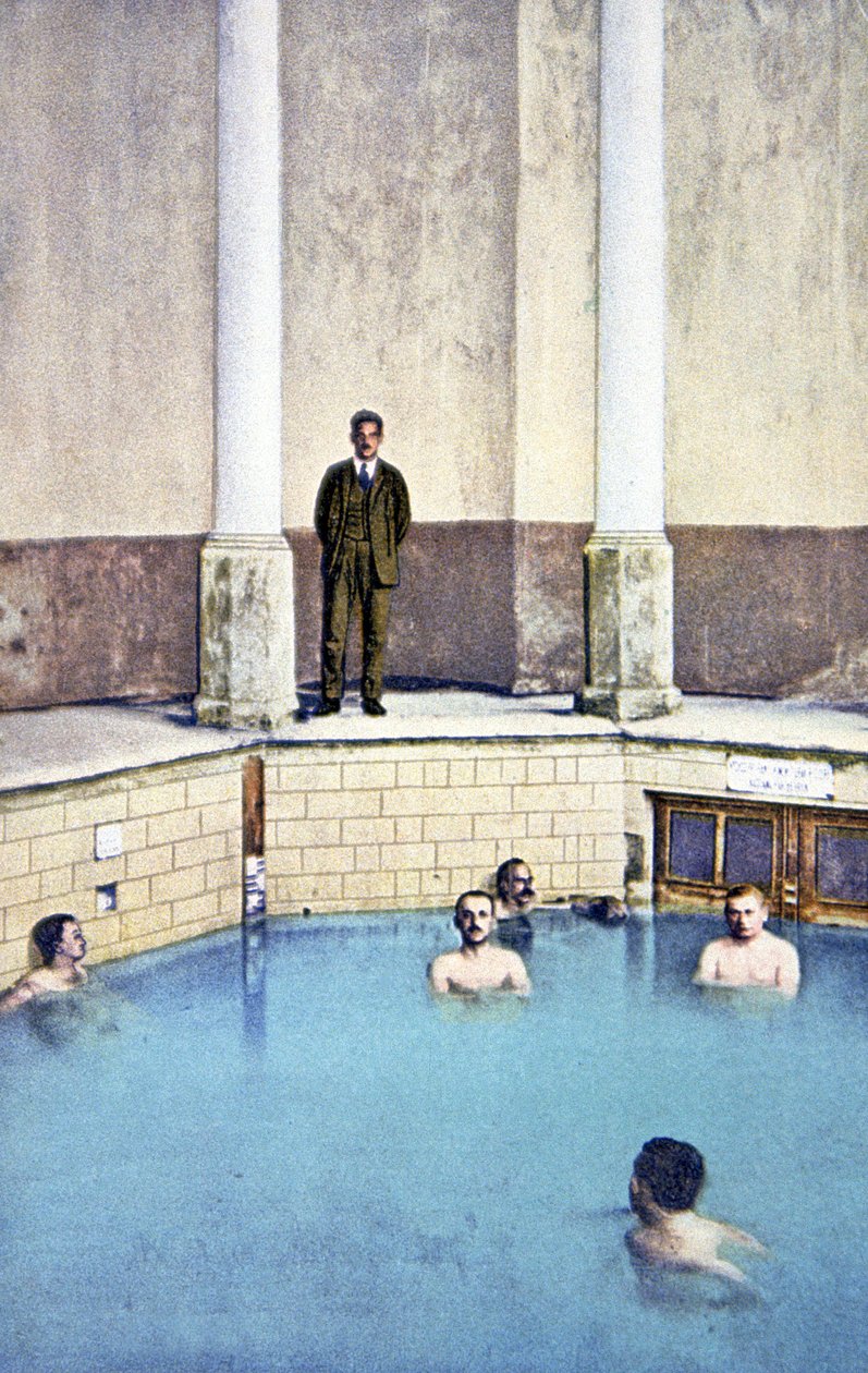 Bains de Teplice Sanov en République tchèque - Unbekannter Künstler