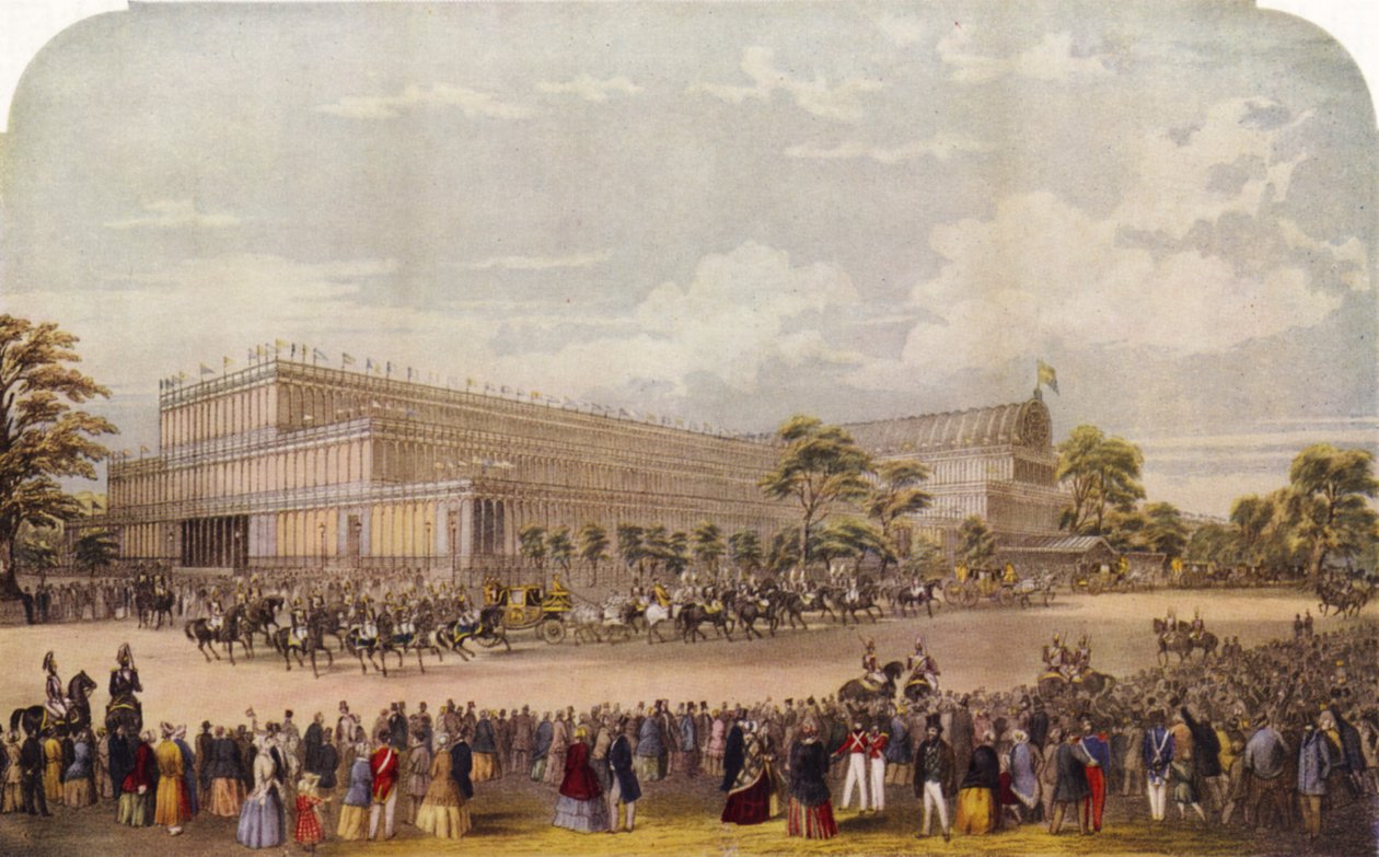 La Grande Exposition de 1851, Londres (impression) - Unbekannter Künstler