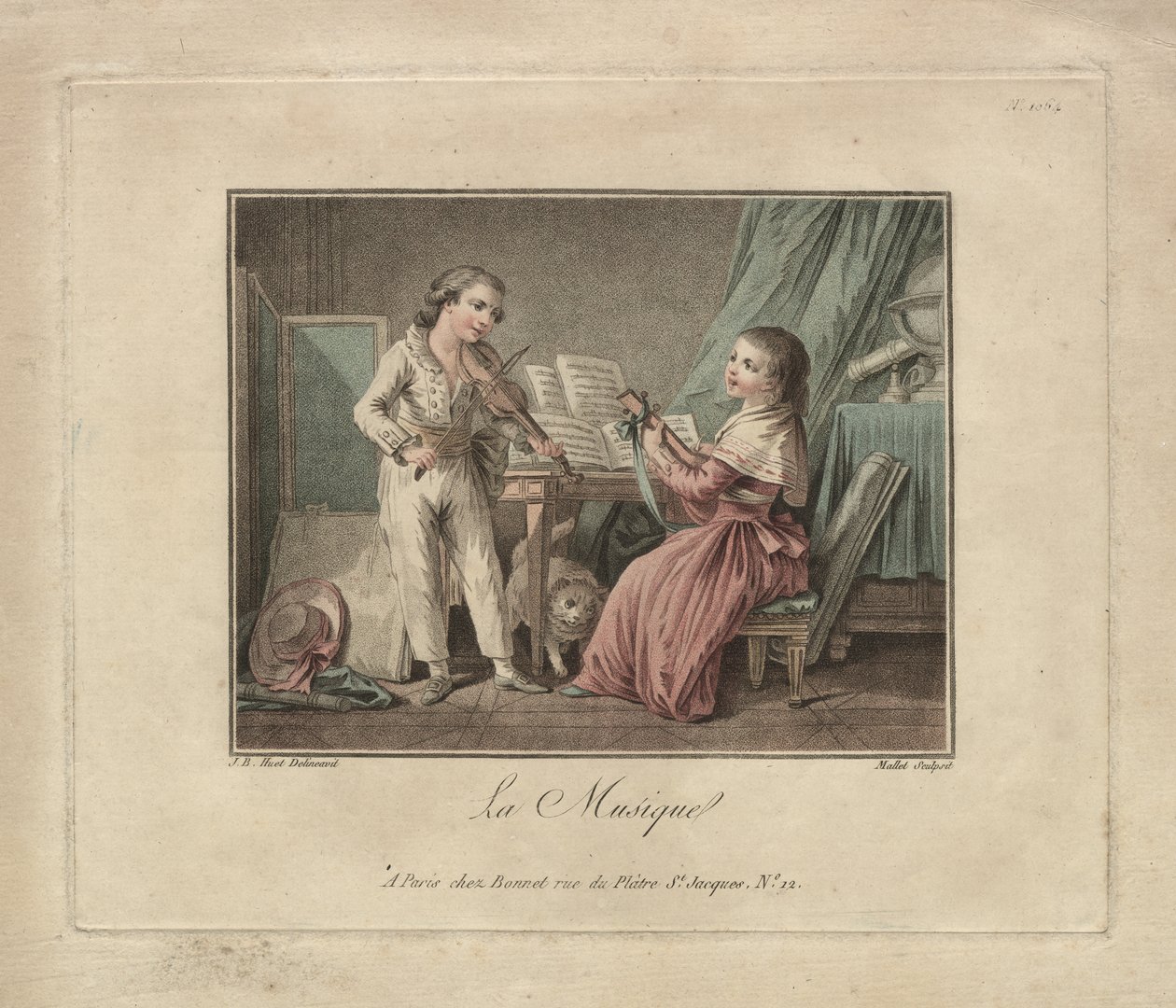 La Musique, c.1780 - Unbekannter Künstler