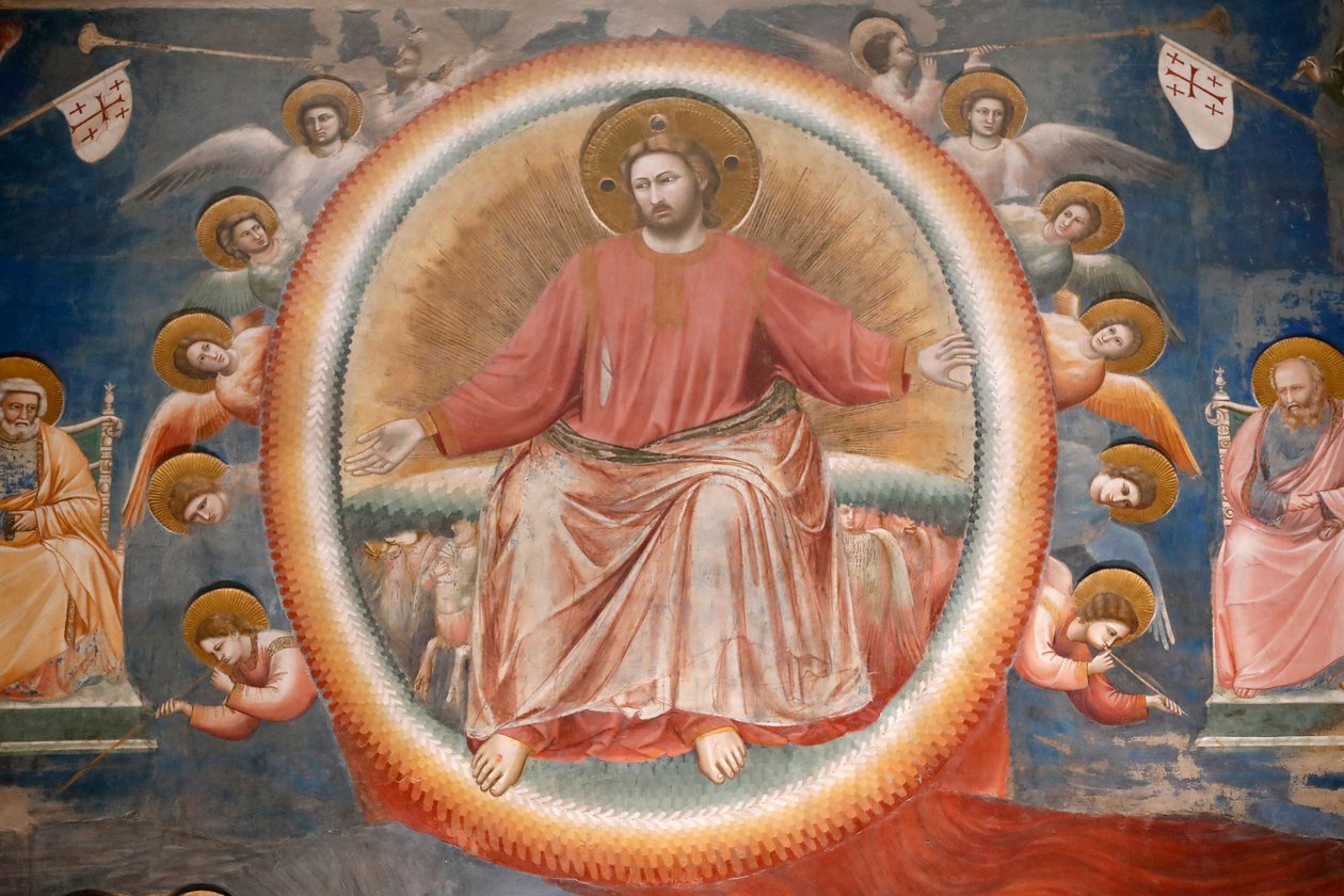 La chapelle Scrovegni. Fresque de Giotto - Unbekannter Künstler