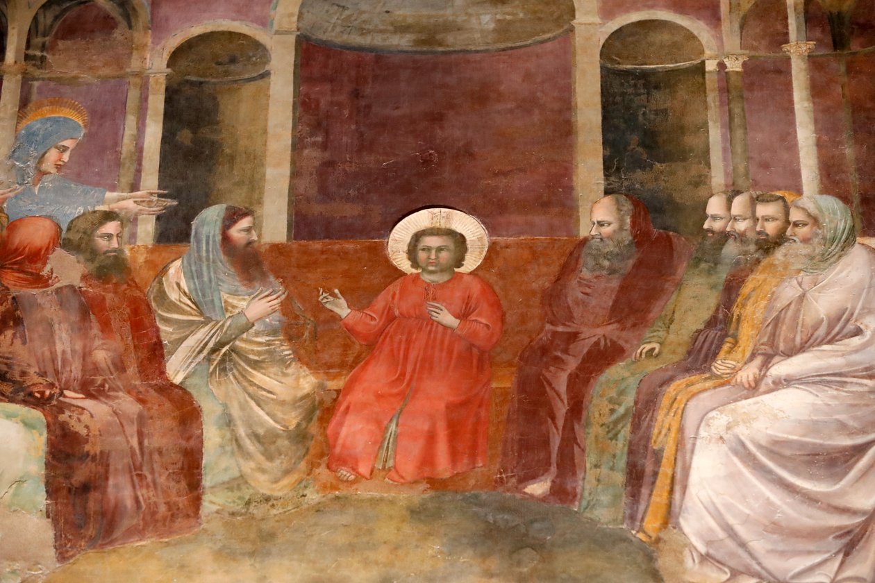 La chapelle Scrovegni (fresque) - Unbekannter Künstler