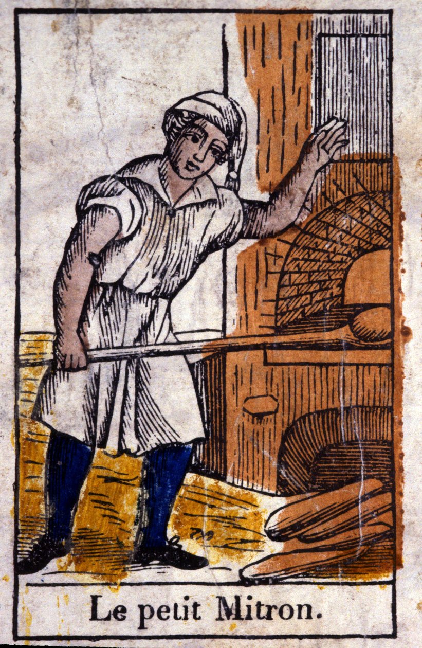 Le petit garçon boulanger, vers 1850 - Unbekannter Künstler