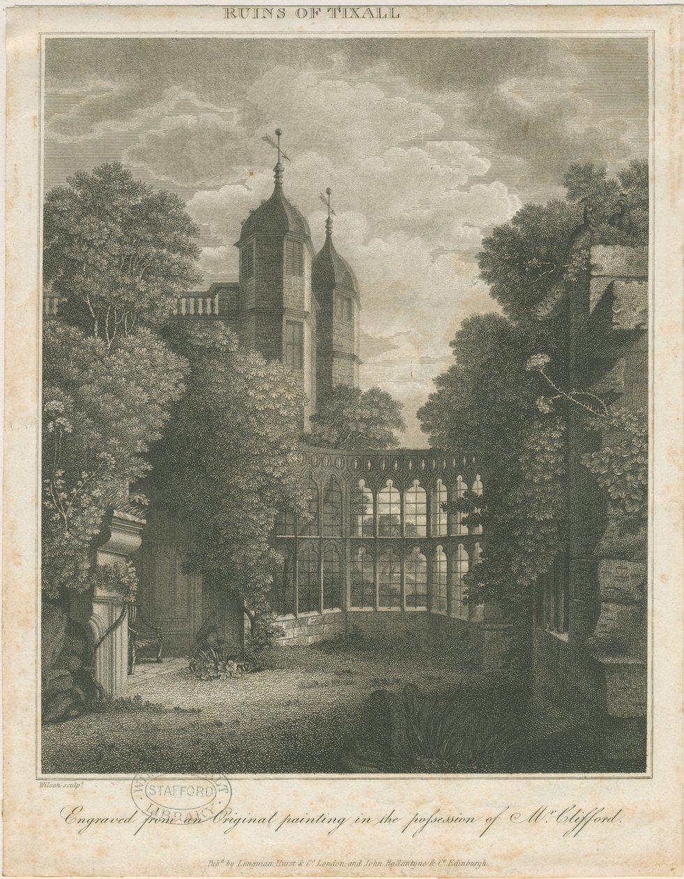 Tixall Hall - Unbekannt
