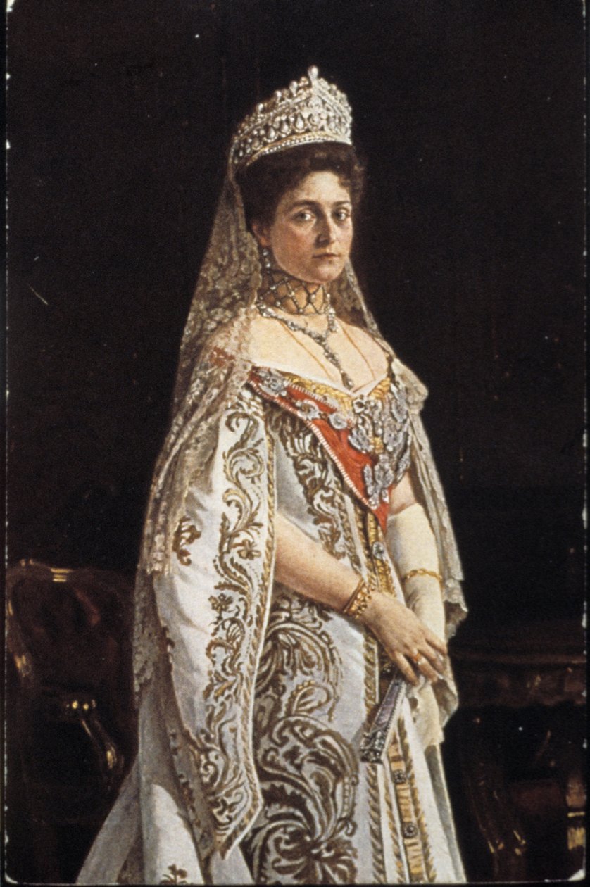 Tsarine Alexandra Feodorovna (1872-1918). - Unbekannter Künstler