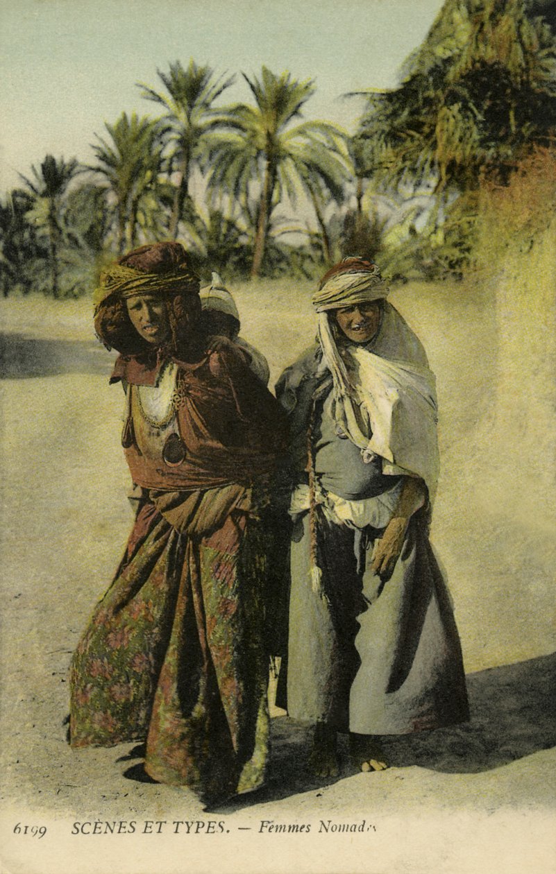 Deux Bédouins marocains - Unbekannter Künstler