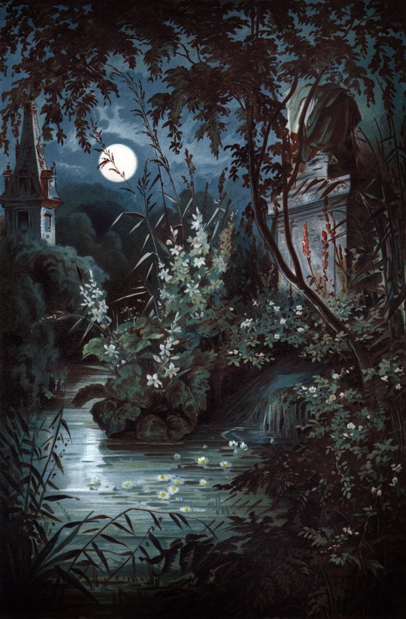 Ondine, vers 1900 (illustration) - Unbekannter Künstler