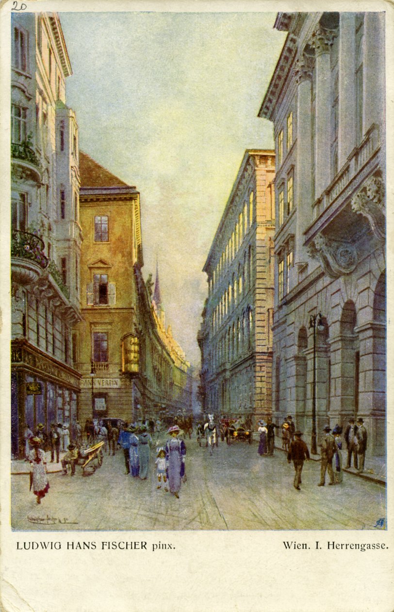 Vienne, Autriche : Herrengasse - Unbekannter Künstler