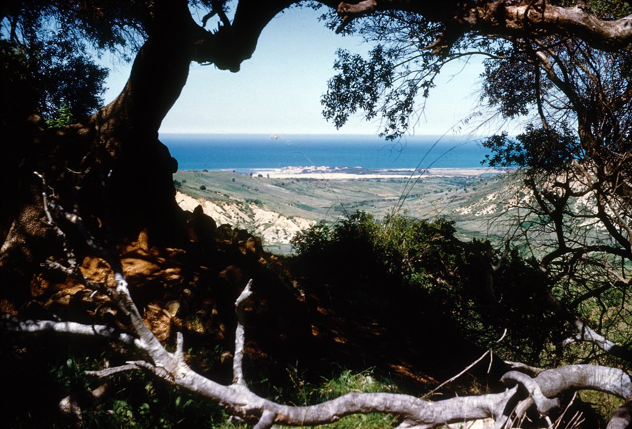 Vue de la mer Méditerranée, Kabylie, Algérie - Unbekannter Künstler