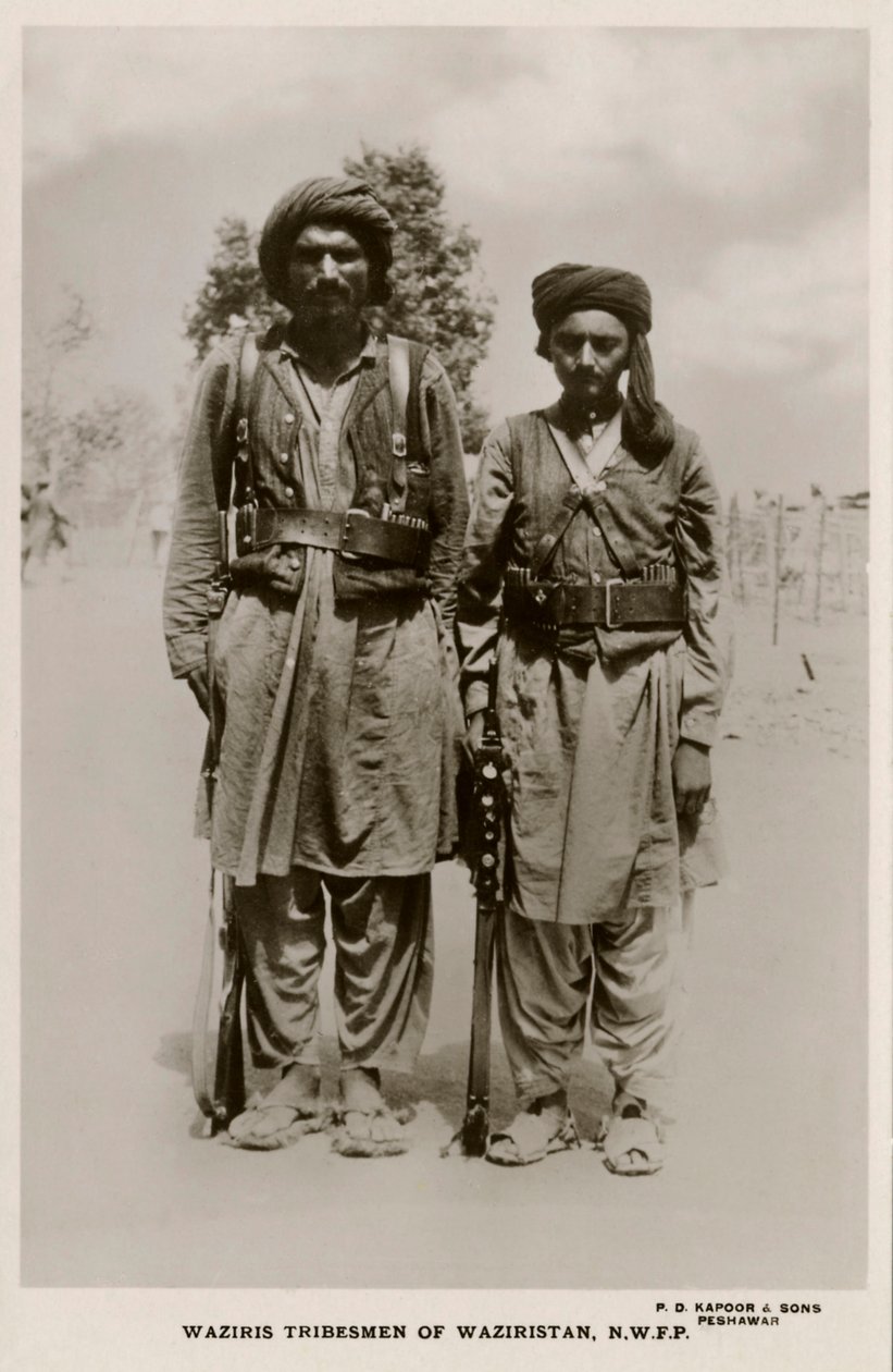 Tribus Waziris du Waziristan, N.W.F.P. - Unbekannter Künstler
