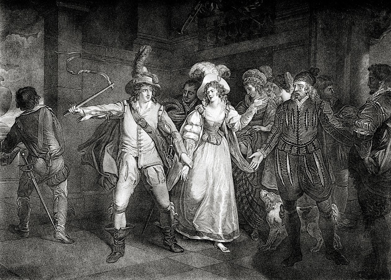 La pièce de William Shakespeare - Unbekannter Künstler