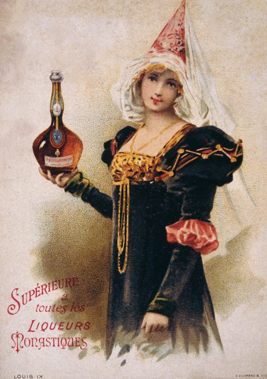 Femme en costume médiéval (carte postale) - Unbekannter Künstler