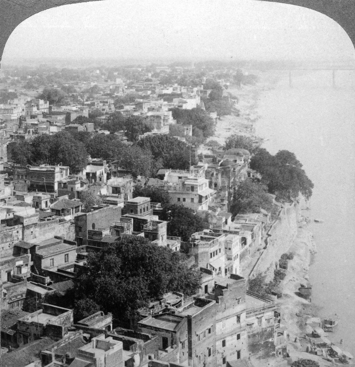Bénarès Varanasi, Inde, 1903 - Underwood and Underwood
