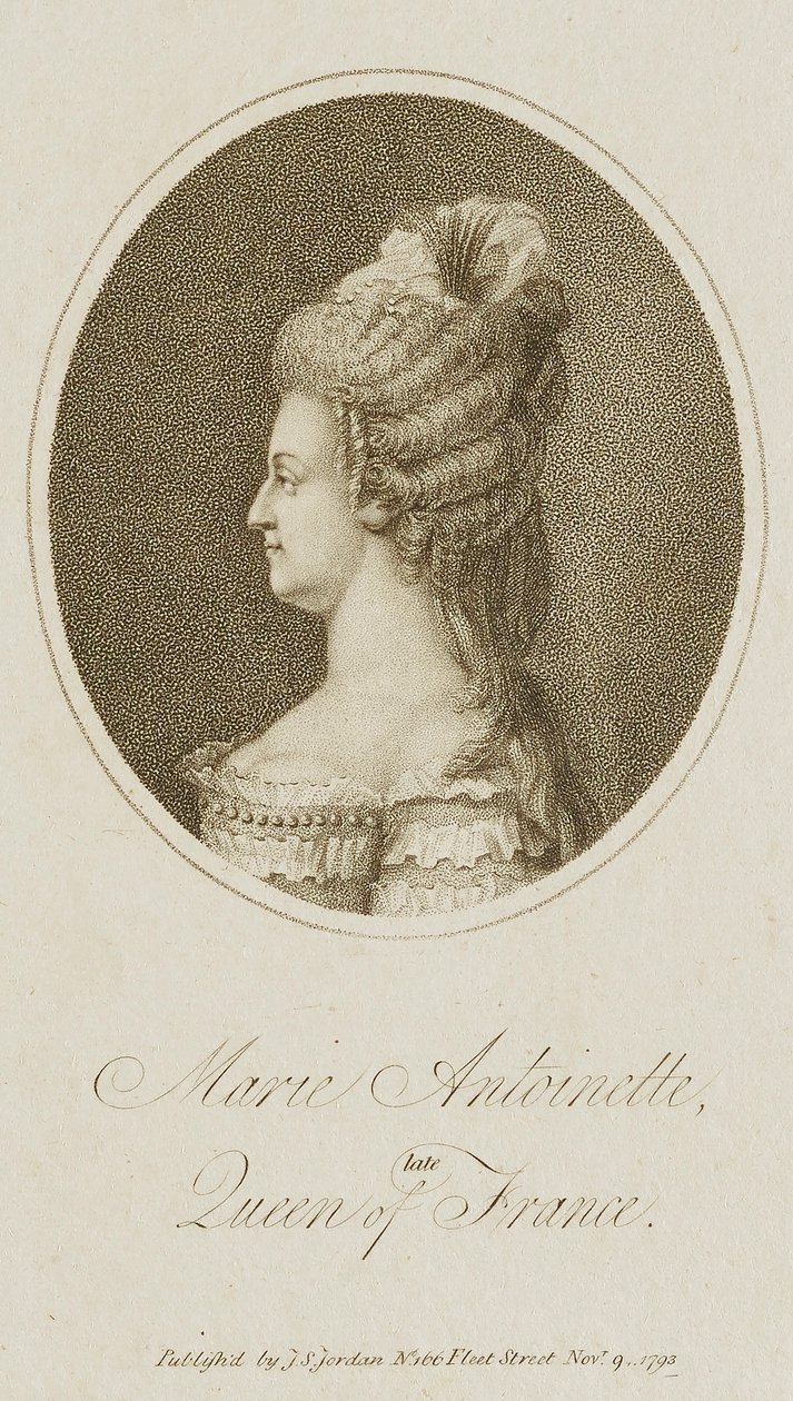 Marie-Antoinette, feue la reine de France - Unidentified