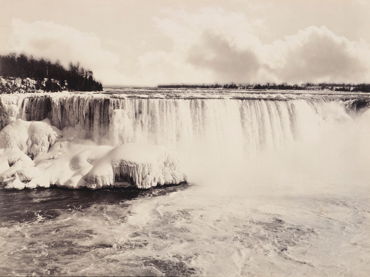 [Les chutes canadiennes, hiver] - Unidentified