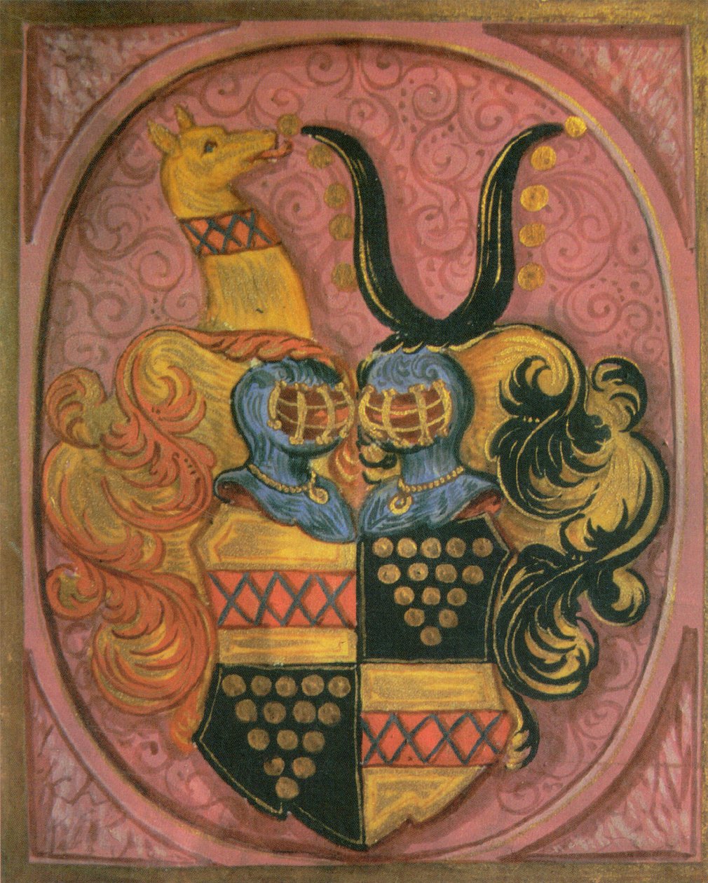 Blason du noble Johann Friedrich von Franckenberg (1678) - Unknown