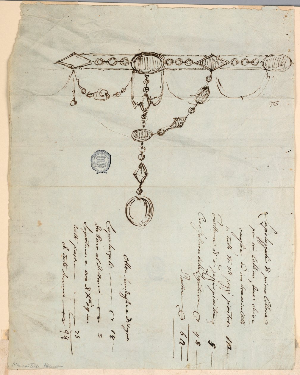 Conception pour un collier - Unknown