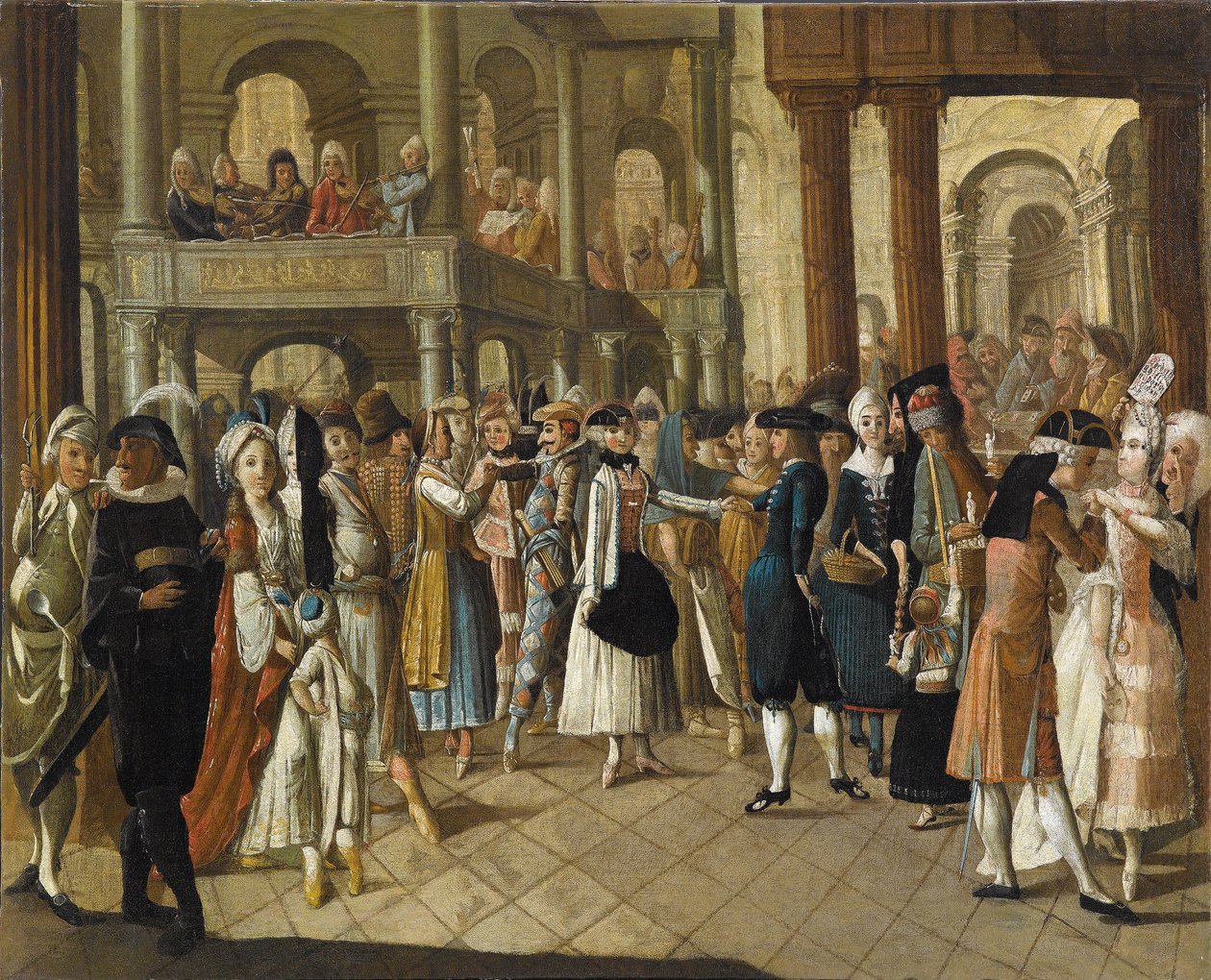 Scène de carnaval - Unknown
