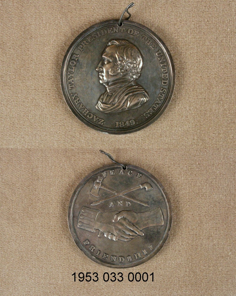 Médaille de paix en argent / l